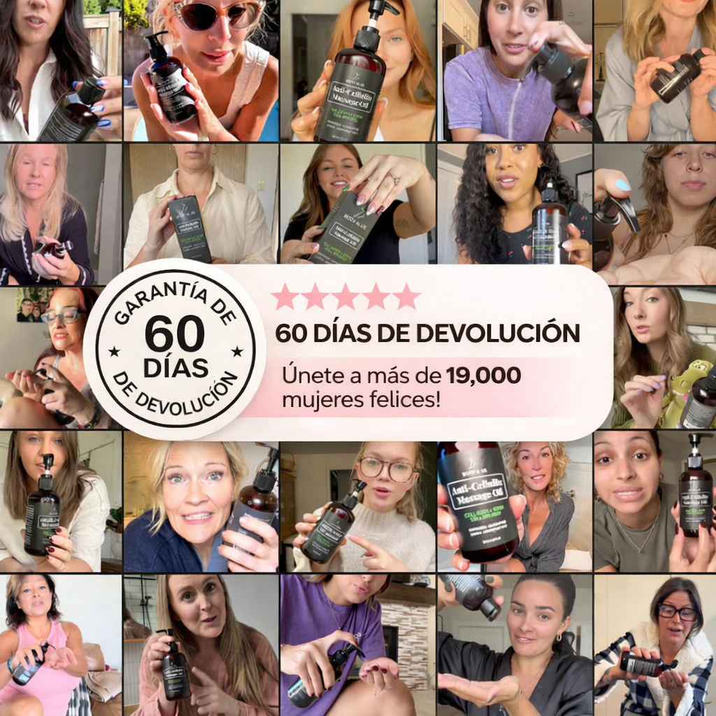 Wakny - Aceite de masaje anticelulítico